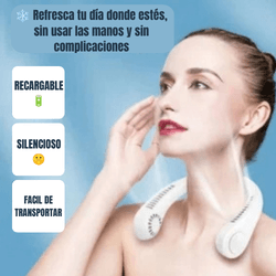 Ventilador Portatil para Cuello
